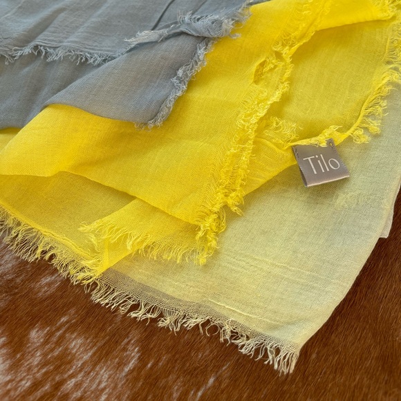 TILO Scarves Sunshine Pop! Silk & Modal and plenty of warm yellow ☀️ - Picture 10 of 10